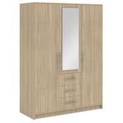Bali 3 Door Robe Standard 1.5m - Somona Oak image