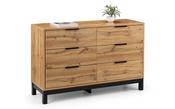 Bali 6 Drawer Chest - Oak image