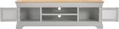 Bordeaux TV Stand - Pebble Grey/Oak image