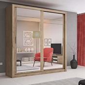 Boston 2 Door Sliding Wardrobe 2.03m - Shetland Oak image