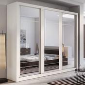 Boston 3 Door Sliding Wardrobe 2.5m - White 