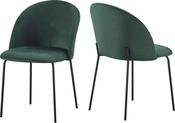 Boston Dining Chair (Box of 4) - Emerald Green Velvet image
