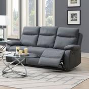 Bristol 3 Seater Recliner Sofa - Grey