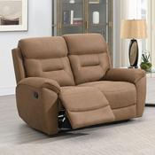 Canterburry Fabric Recliner 2 Seater - Sand