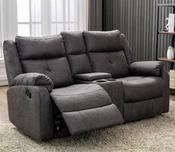 Casey Fabric 2 Seater Sofa with Console - Anchor image