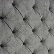 Chesterfield 32" Small Double 4ft Headboard with Buttons - Charcoal image