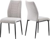 Chilton Dining Chair (Box of 4) - Grey Fabric