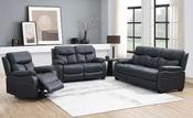 Conrad Recliner Suite 3+2+1 with Rocker Swivel - Steel Blue image