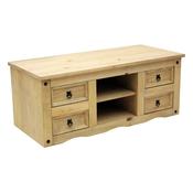 Corona TV Plasma Wide 4 Drawers + 1 Shelf [FLOOR MODEL - Sold as seen]