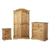 Corona Trio Set in Waxed Pine image