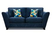 Cosmos Fabric Highback 2 Seater Sofa - Manhattan Navy image