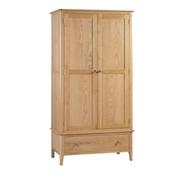 Cotswold 2 Door 1 Drawer Wardrobe 1m