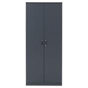 Dakota 2 Door Wardrobe - Dark Grey  image