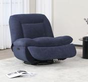 Ebba Fabric Recliner Chair - Indigo image