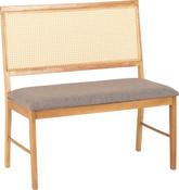 Ellis Dining Bench - Oak Effect / Grey  image