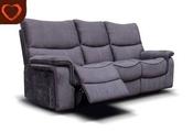 Emilio Fabric Sofa 3 + 2 + 1 - Dark Grey image