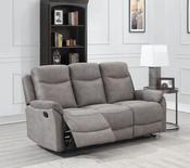 Evan Fabric 3 Seater Sofa - Grey image