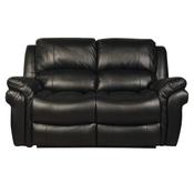Farnham Leathaire 2 Seater Sofa - Black