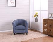 Toronto Blue Fabric Tub Chair image