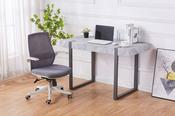 Hampton Study Desk - With Grey Metal Leg image