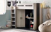 Hercules Highsleeper - Woodgrain &amp; Anthracite