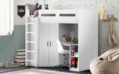 Hercules Highsleeper - All White