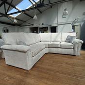 Harryson Fabric Corner 2C2 Sofa - Madrid Silver