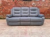 Firenze Recliner 3 Seater Sofa - Brown