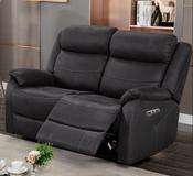 Lara Fabric 2 Seater Sofa - Slate image