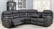 Leroy Corner Recliner 2c2 Sofa - Grey image