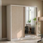 London 2.03m Sliding Wardrobe - Cashmere image