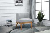 Lucille Armchair - Herringbone Grey image