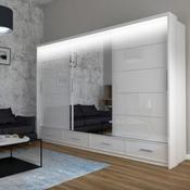 Maja Sliding Wardrobe 2.5m - White image