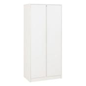 Malvern 2 Door Wardrobe 0.8m - White image