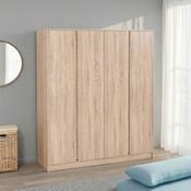 Malvern 4 Door Wardrobe 1.51M - Sonoma Oak Effect image