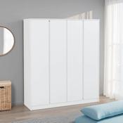 Malvern 4 Door Wardrobe 1.51M - White image