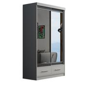 Margot Sliding Wardrobe 1.2m - White image