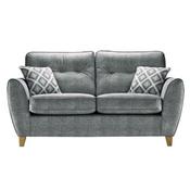 Maya Fabric 3 Seater Sofa-Charcoal