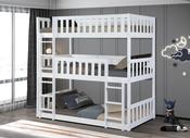Melvin Triple Bunk Bed - White image