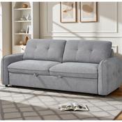 Montero Fabric Sofa Bed - Grey image