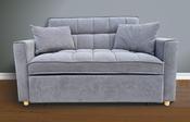 Morgan Fabric Sofa Bed - Dark Grey