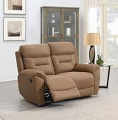 Canterburry Fabric Recliner 2 Seater - Sand image