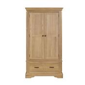Oslo 2 Door 2 Drawer 1m Wardrobe - Oak image