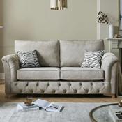 Phoenix Fabric 3 Seater Sofa - Dapple Caramel