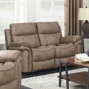 Richmond Fabric Recliner 2 Seater Sofa - Sahara image