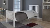 Rio Small Double Bed 4ft - White image