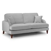 Rupert Plush 3 Seater Sofa - Grey