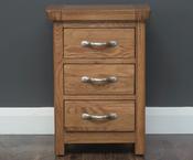 Manhattan - Locker - 3 Drawer - Oak