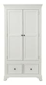 Sam - Wardrobe - 2 Door 2 Drawer - White image