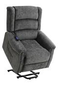 Kingsley Twin Motor Lift &amp; Rise Chair - Grey Fabric